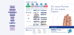 Unifine&reg; Pentips&reg; Plus Prospekt