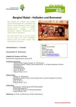 Berghof Rabel - Hofladen und Brennerei