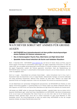 in PDF - Watchever Group