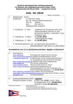 Infoblatt 1. Elternabend 2016