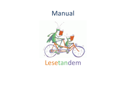 Manual Lesetraining LiT