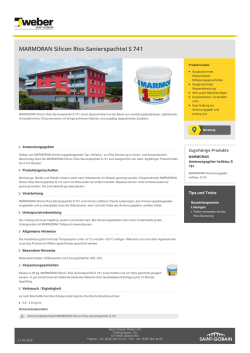 MARMORAN Silicon Riss-Sanierspachtel S 741 - Saint