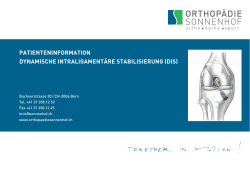DIS - Orthop&auml;die Sonnenhof