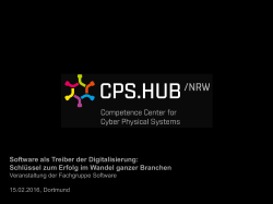 Monika Gatzke CPS.HUB NRW / Bergische Universität Wuppertal