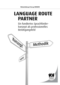 Curriculum Language Route Partner