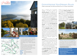 GrimmHeimat NordHessen Route
