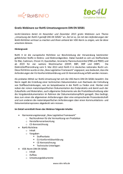 GRATIS RoHS