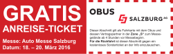 Gratis-Busticket