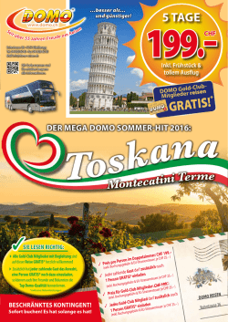 GRATIS! - Domo Reisen