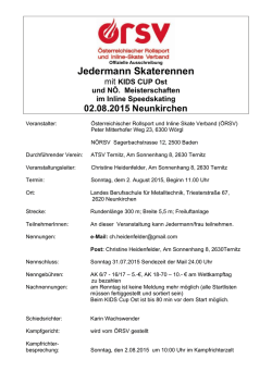 Jedermann Skaterennen