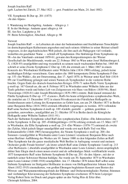 Joseph Joachim Raff - Repertoire Explorer