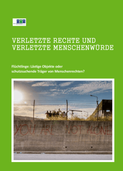 Verletzte rechte und Verletzte Menschenwürde