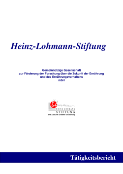 Heinz-Lohmann-Stiftung - PHW