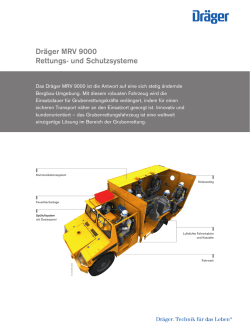 Dr&auml;ger MRV 9000 Rettungs