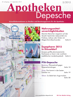 Apotheken-Depesche 5/2015