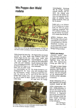 Wo P0ppo den wald redete - Content