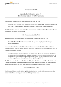 Jesus in der Stiftshuette sehen 5