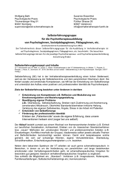 Infoblatt mit Terminen