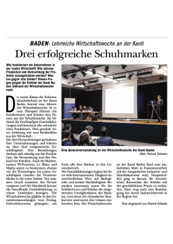 Drei erfolgreiche Schuhmarken