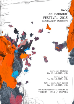 jazz am bahnhof festival 2015