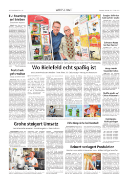 Westfalen-Blatt 16.05.2015