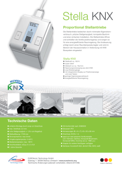 Stella KNX - EUROtronic Technology GmbH
