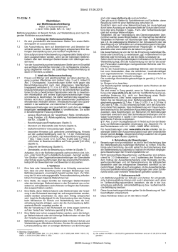 Stand: 01.06.2015 11-12 Nr. 1 Richtlinien zur Stellenausschreibung