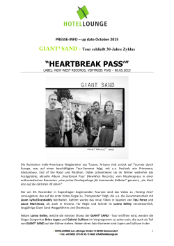 heartbreak pass - Vienna Songwriting Association