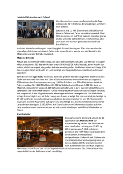 Holstein-Z&uuml;chterreise nach Estland Vier &uuml;beraus