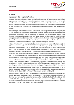 Impulspokal4Kids - NTV: Region Hannover