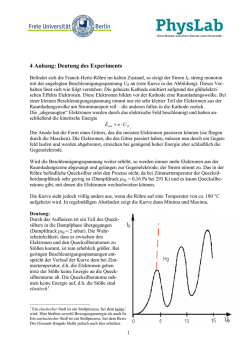 zur Erklärung des physikalischen Hintergrunds