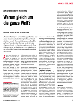 Warum gleich um die ganze Welt?