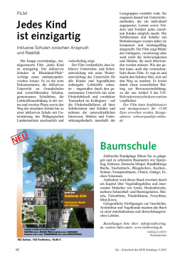 Jedes Kind ist einzigartig Baumschule