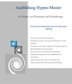 Ausbildung Hypno-Master 2015.pages