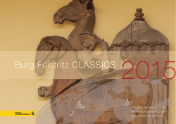 Burg Feistritz CLASSICS