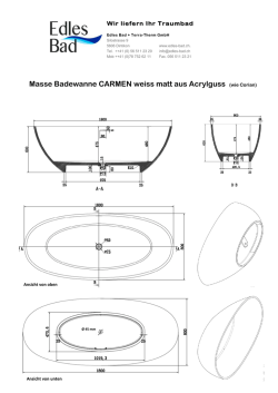 Massblatt Carmen