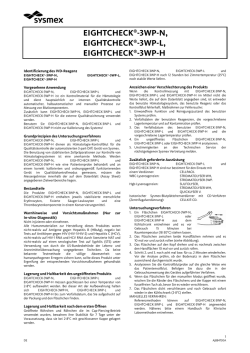 eightcheck&reg;-3wp-n, eightcheck&reg;-3wp-l, eightcheck&reg;-3wp-h
