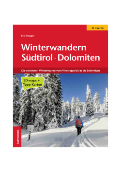 Winterwandern Südtirol ∙ Dolomiten