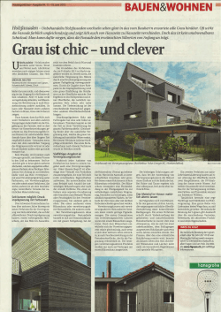 Grau ist chic- und clever