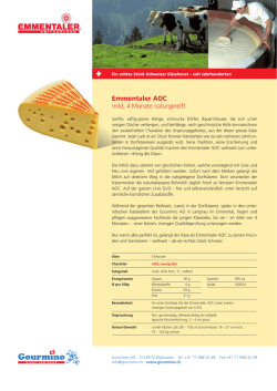 Emmentaler AOP mild