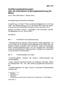 Erlass - LexFind