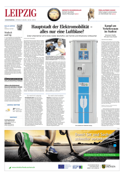 Hauptstadt der Elektromobilit&auml;t &ndash; alles nur eine - fox