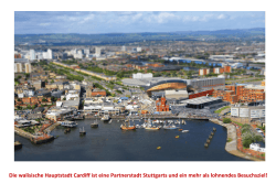 Die walisische Hauptstadt Cardiff ist eine Partnerstadt Stuttgarts und