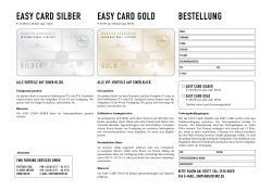 easy card silber easy card gold bestellung