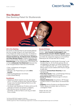 Viva Student - Credit Suisse
