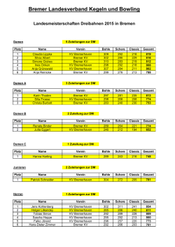 Bremer Landesverband Kegeln und Bowling