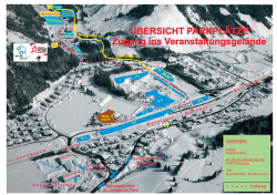 Übersichtsplan - Biathlon Hochfilzen