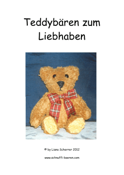 Teddybären zum Liebhaben