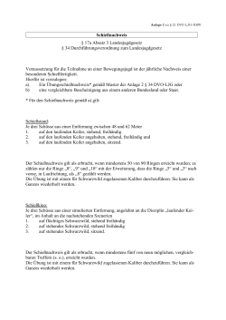 DVO LJG-NRW, Anlage 2