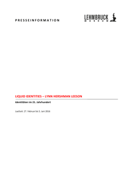 presseinformation liquid identities – lynn